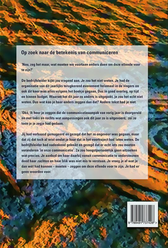 Achterkant van Wat communiceren betekent