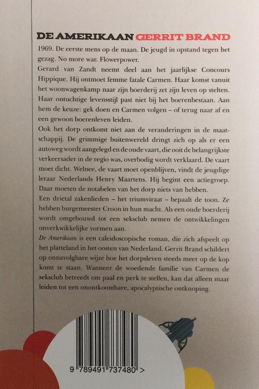 Achterkant van De Amerikaan