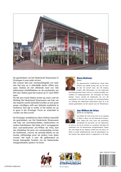 Achterkant van Stripmuseum te Boek