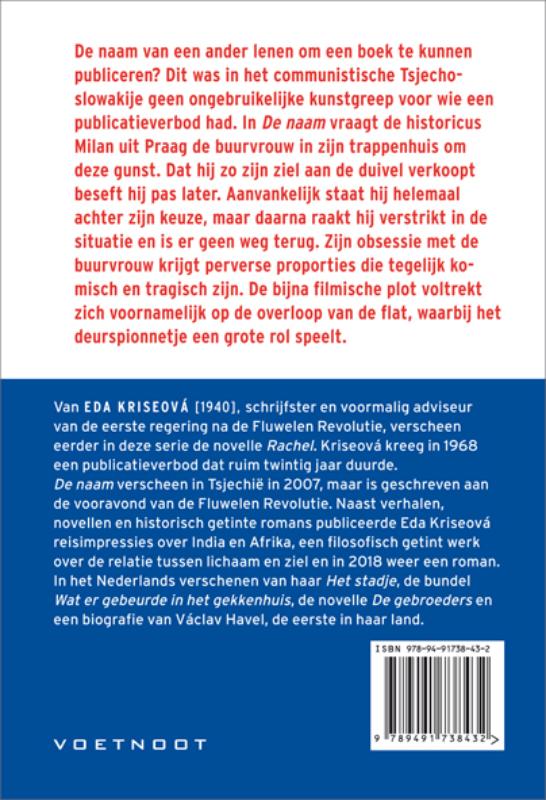 Achterkant van De naam