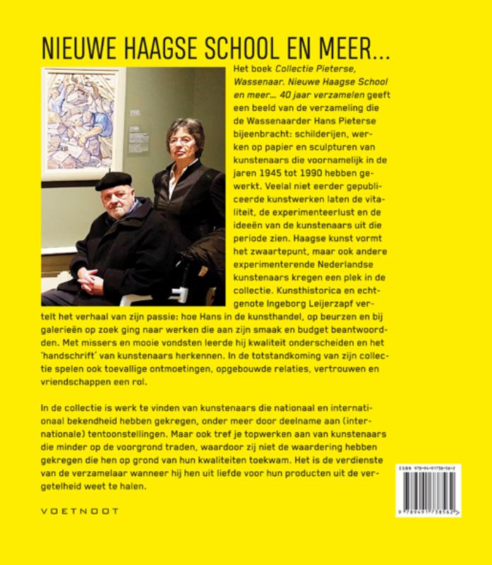 Achterkant van Collectie Pieterse Wassenaar