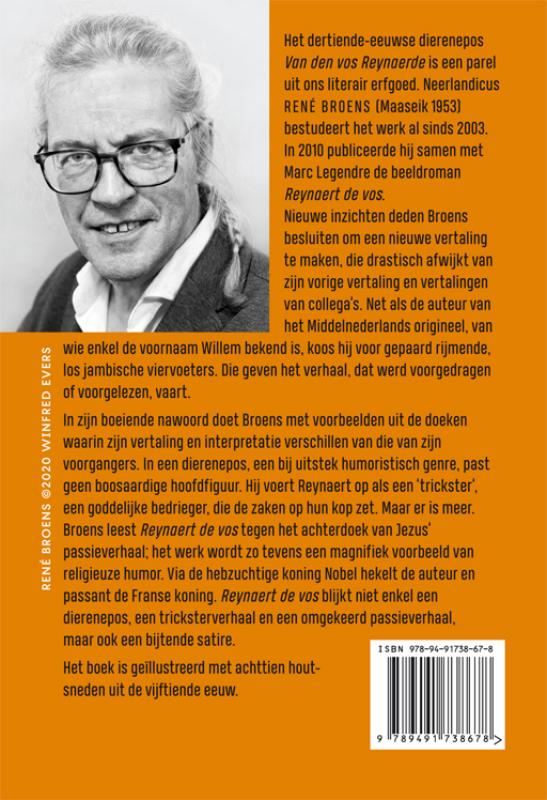 Achterkant van Reynaert de vos