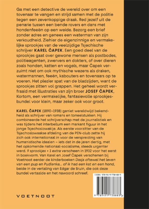 Achterkant van 9 Sprookjes + 1 extra