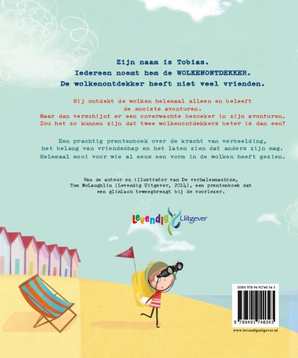 Achterkant van De wolkenontdekker
