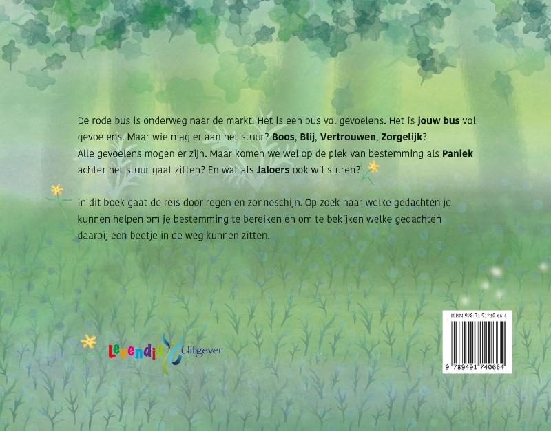 Achterkant van Het humeur van de bus