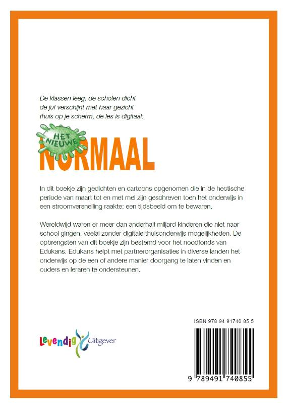 Achterkant van Het nieuwe normaal