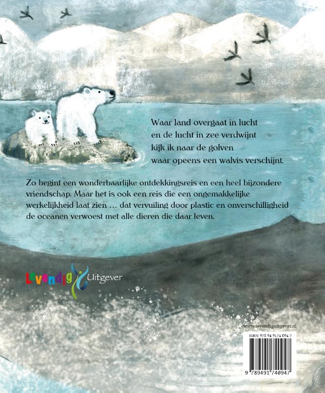 Achterkant van Het verhaal van de walvis