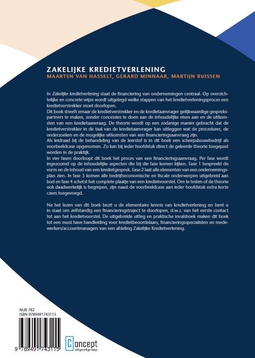 Achterkant van Zakelijke kredietverlening