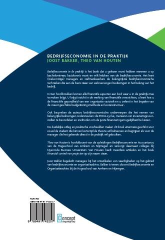 Achterkant van Bedrijfseconomie in de praktijk