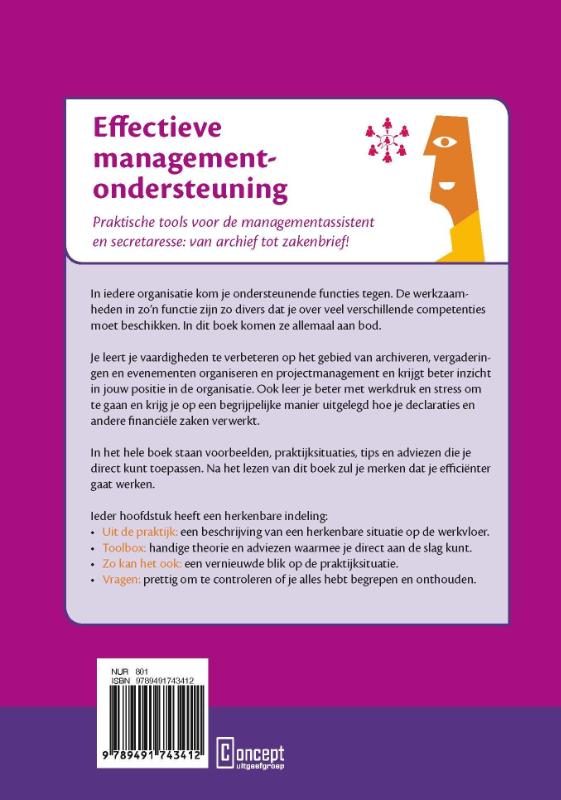 Achterkant van Effectieve managementondersteuning