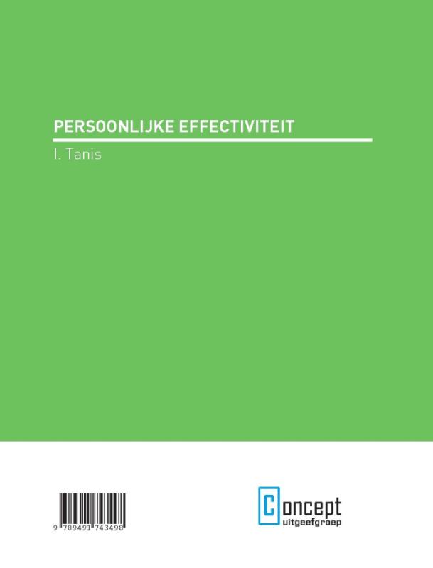 Achterkant van Persoonlijke effectiviteit