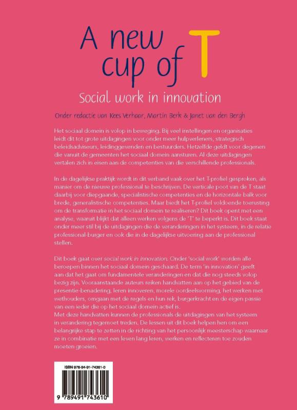 Achterkant van A new cup of t - social work in innovation