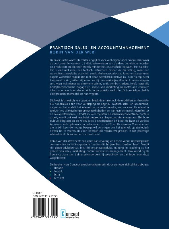 Achterkant van Praktisch sales- en accountmanagement