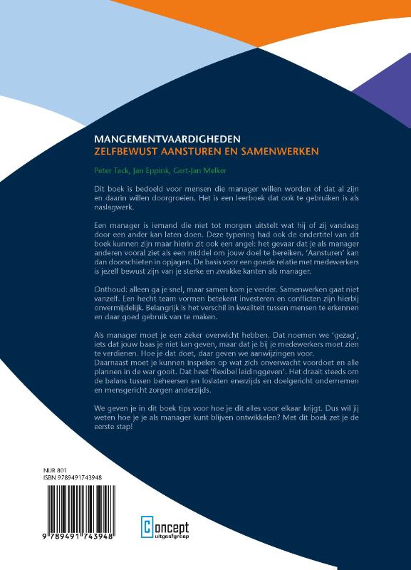 Achterkant van Managementvaardigheden
