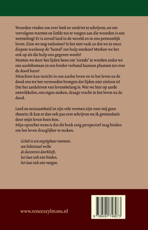 Achterkant van Kan lijden zinvol zijn?