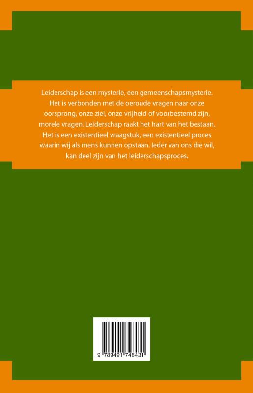 Achterkant van Het mysterie leiderschap