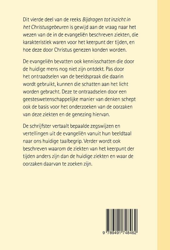 Achterkant van Over ziekten en genezingen