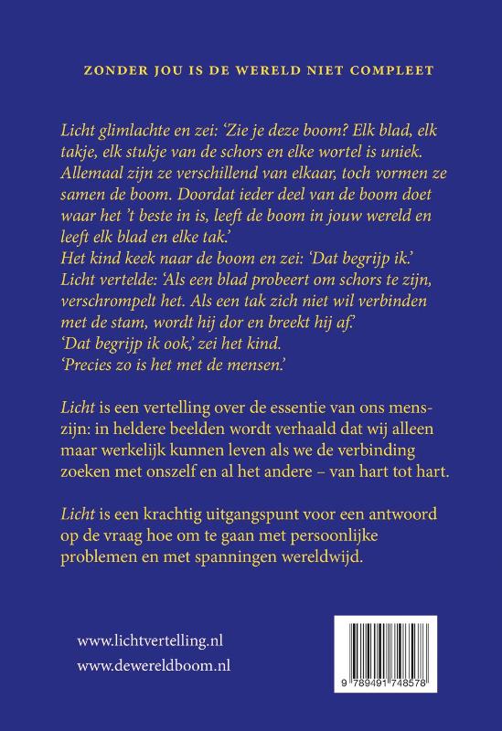 Achterkant van Licht