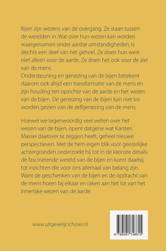 Achterkant van De geschenken van de bijen