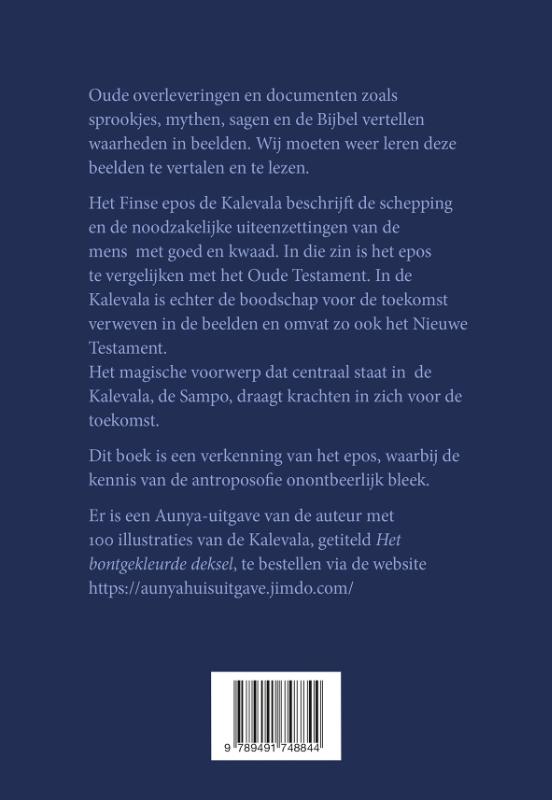 Achterkant van Splinters van de Sampo