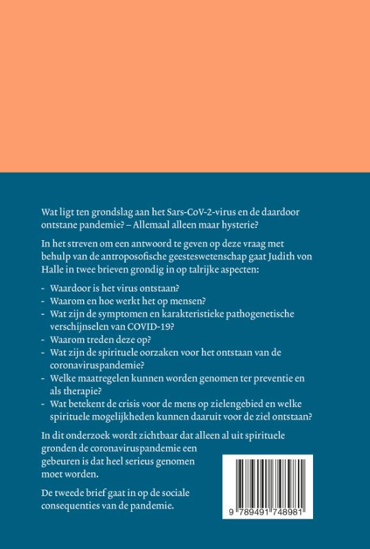 Achterkant van De coronaviruspandemie