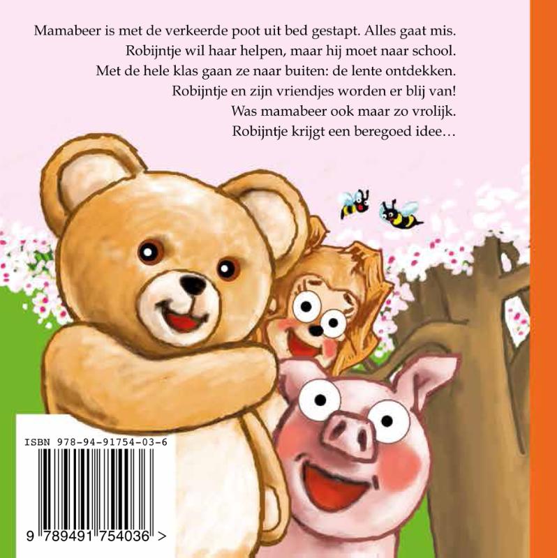 Achterkant van Robijntje brengt geluk