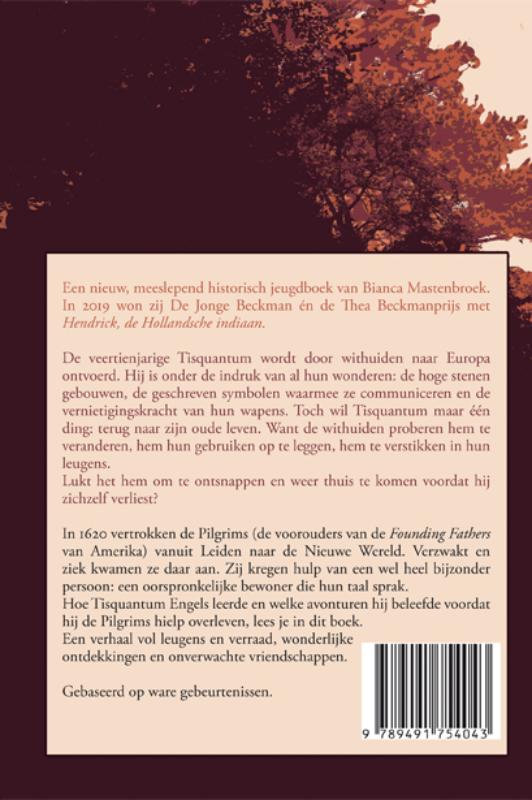 Achterkant van Tisquantum