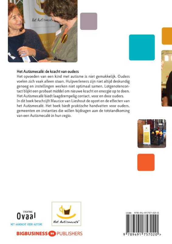 Achterkant van Het autismecafe