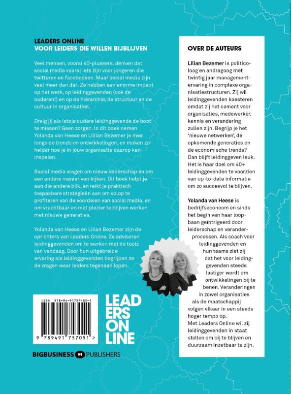 Achterkant van Leaders online