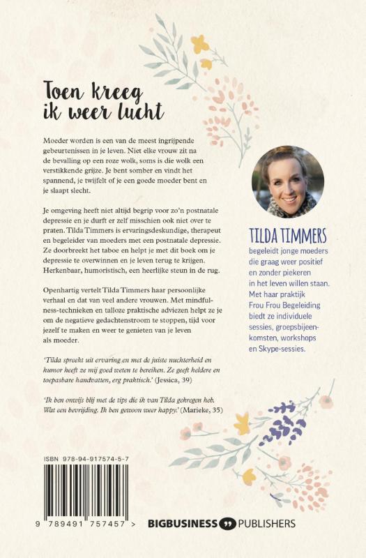 Achterkant van Toen kreeg ik weer lucht