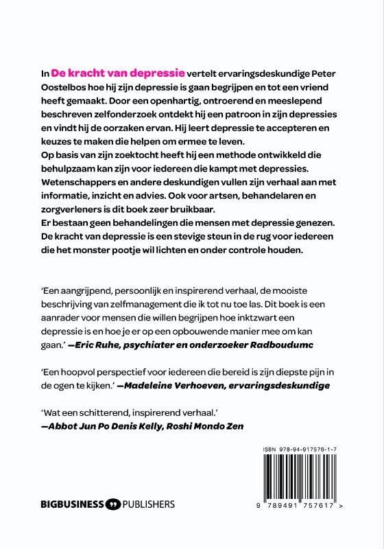 Achterkant van De kracht van depressie