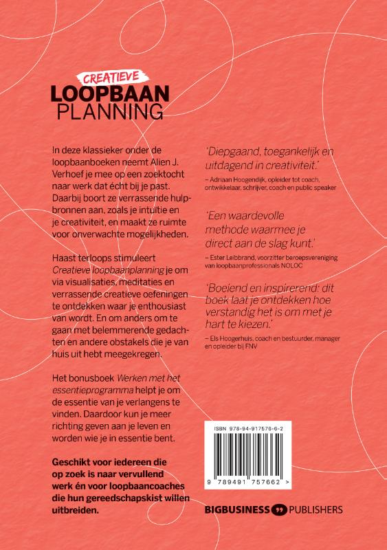 Achterkant van Creatieve loopbaanplanning