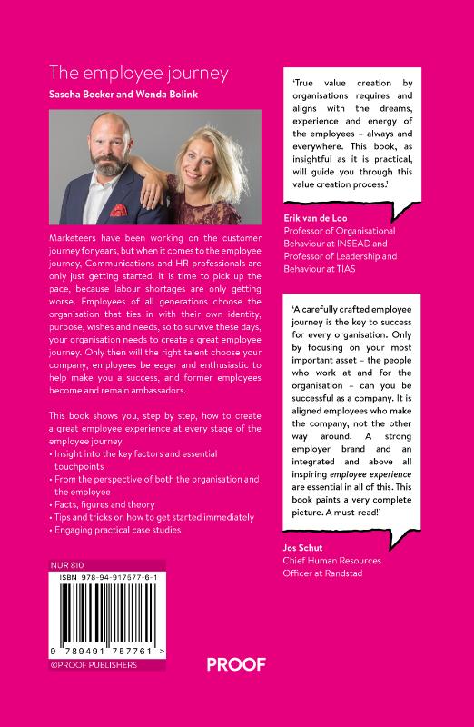 Achterkant van The employee journey