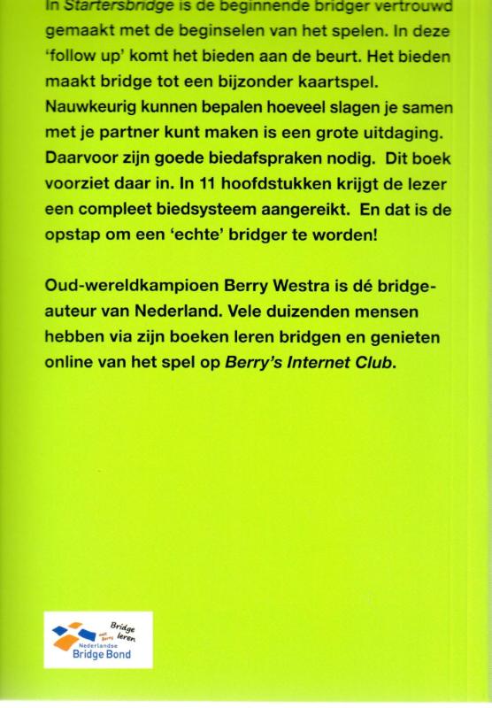 Achterkant van Start bieden