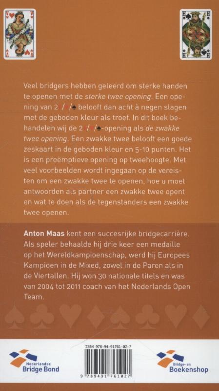 Achterkant van De zwakke twee