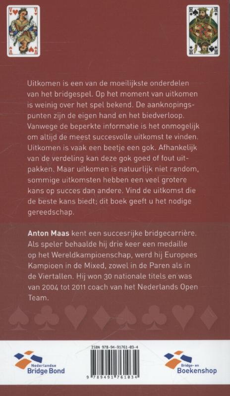 Achterkant van Uitkomen