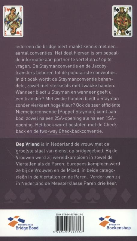 Achterkant van Staymanvariaties