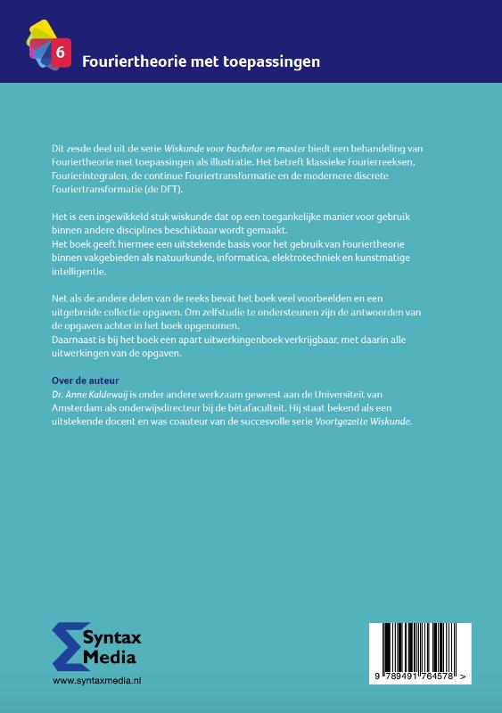 Achterkant van Fouriertheorie met toepassingen