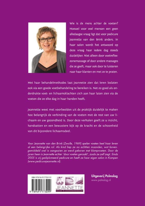 Achterkant van De mens achter de voeten