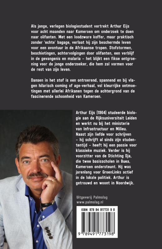 Achterkant van Dansen in het stof