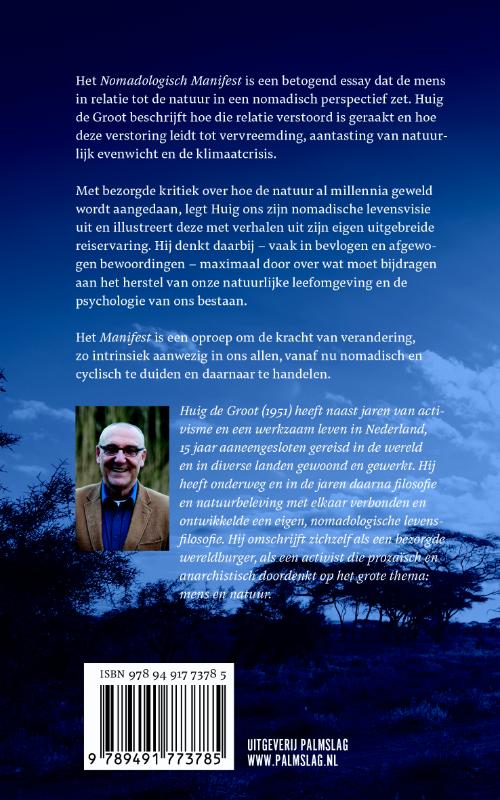Achterkant van Nomadologisch Manifest
