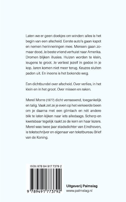 Achterkant van Het bekende weg