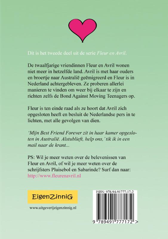 Achterkant van 4 ever