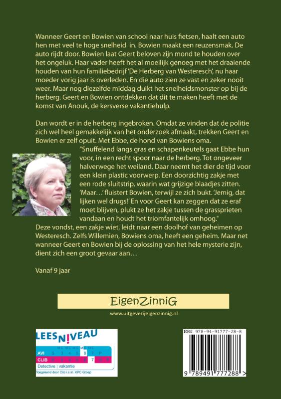 Achterkant van De geheimen van Westeresch