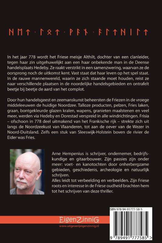 Achterkant van Het lot van Althilt