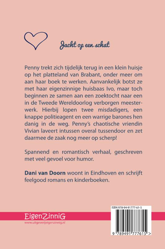 Achterkant van Jacht op een schat