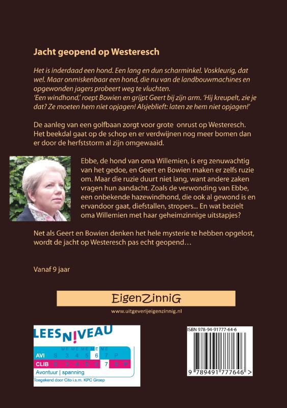 Achterkant van Jacht geopend op Westeresch