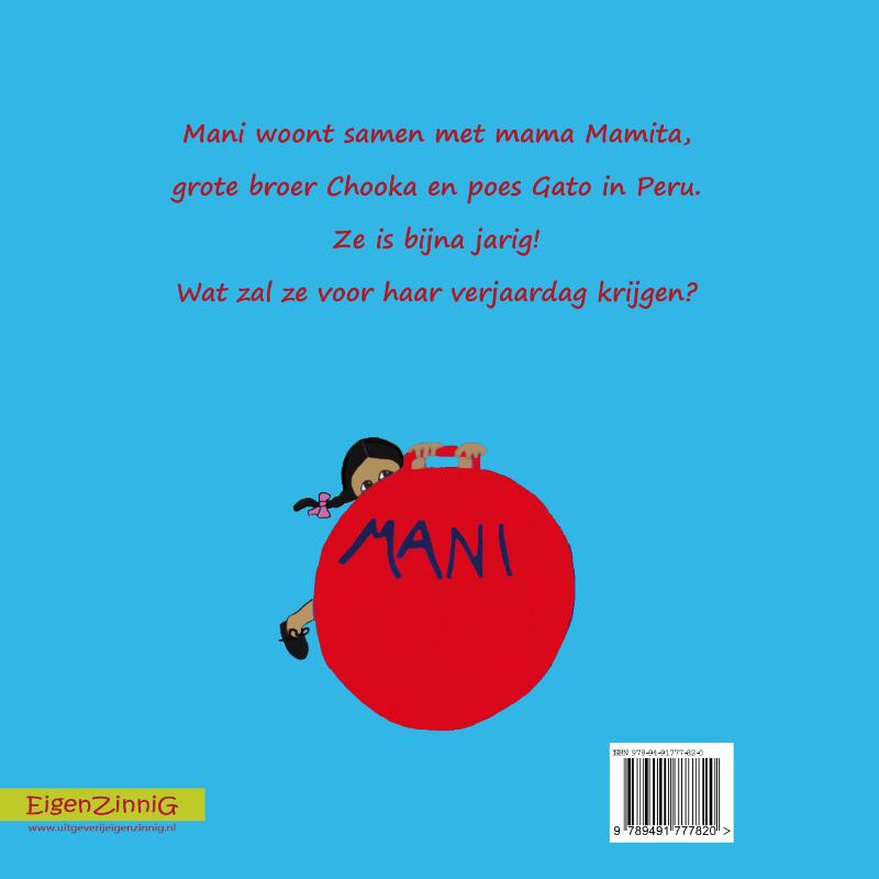 Achterkant van Mani