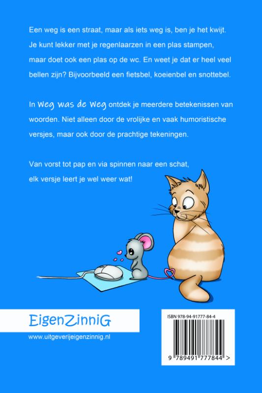 Achterkant van Weg was de weg