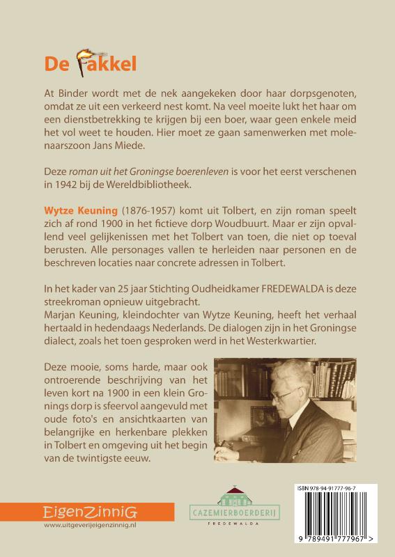 Achterkant van De fakkel